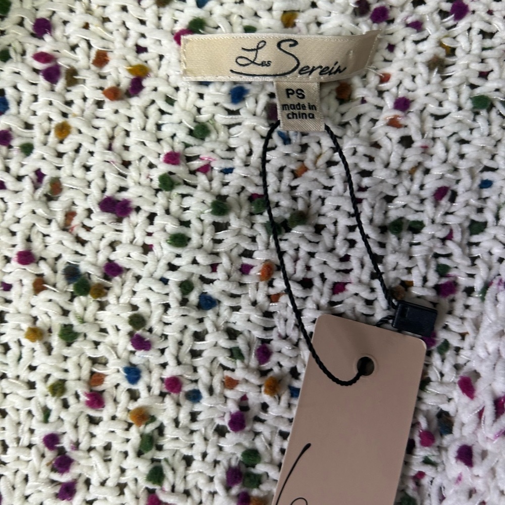 Speckled Knit Cardigan size S new - Picture 4 of 8